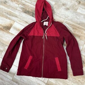 Vintage Dravus Red Hooded Jacket
